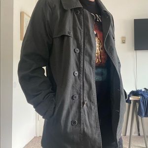 Mens trench Jacket size M